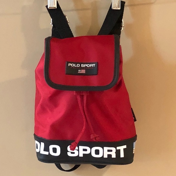 polo sport mini backpack